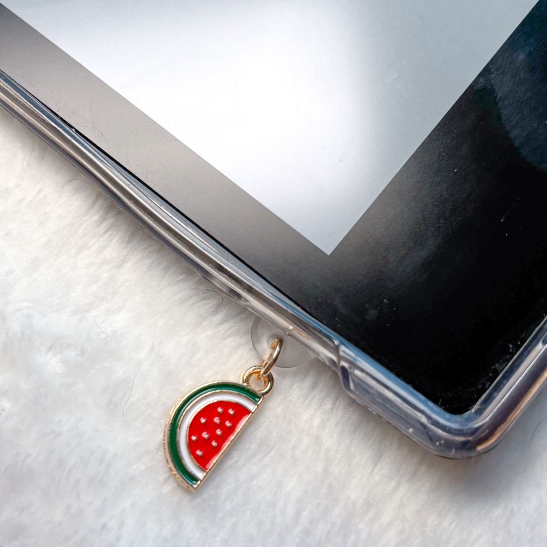Small Watermelon kindle charm