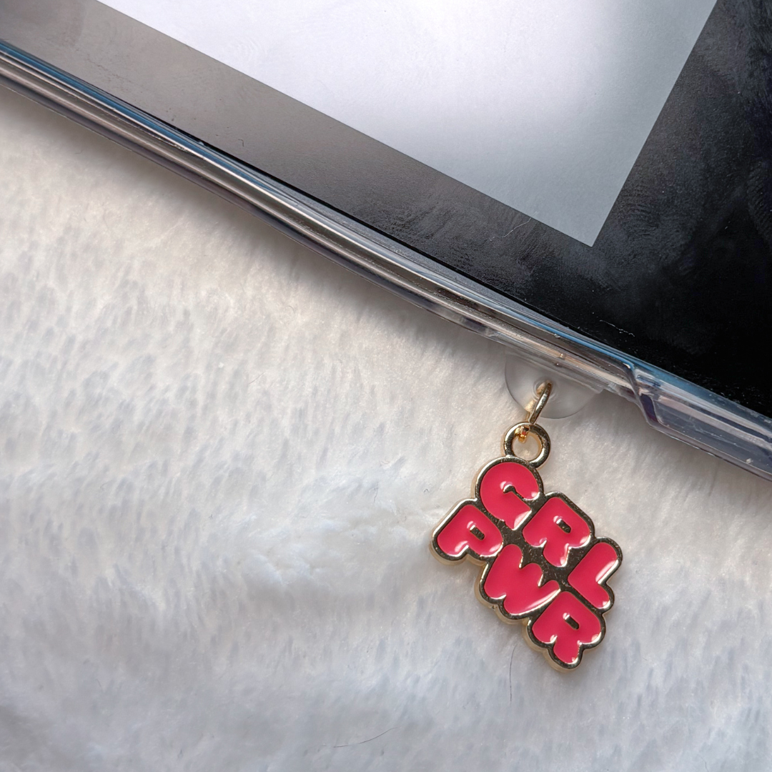 GRL PWR kindle charm