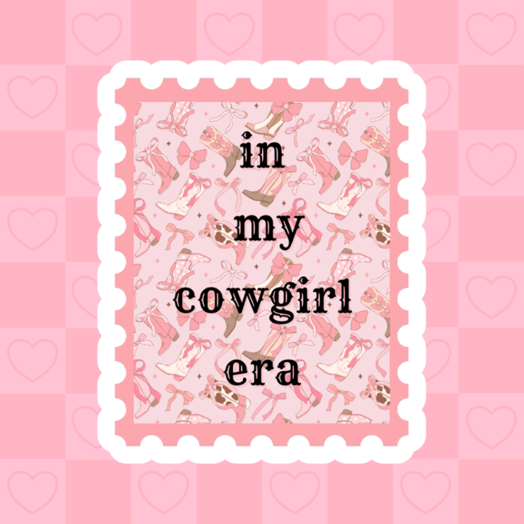 In My Cowgirl Era sticker