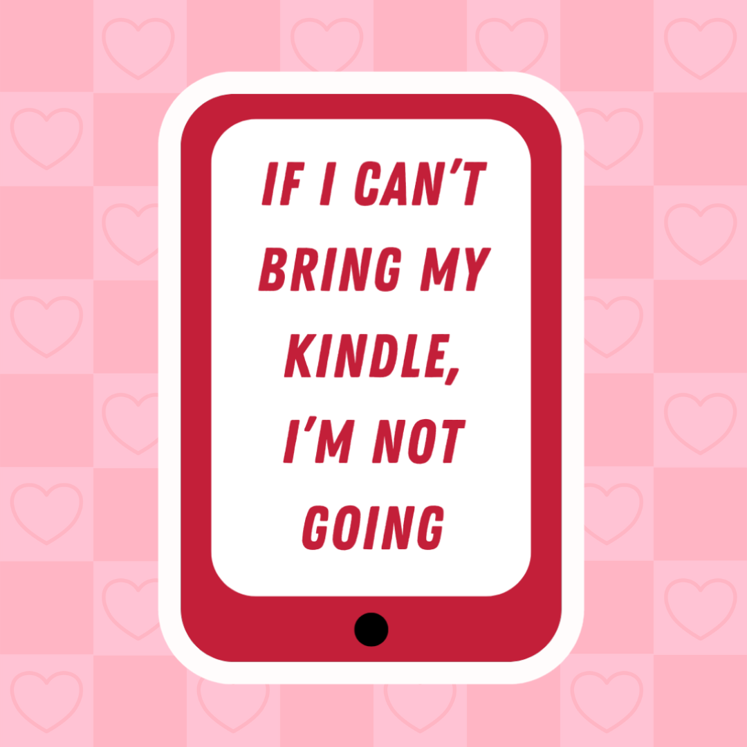 If I Can't Bring My Kindle sticker