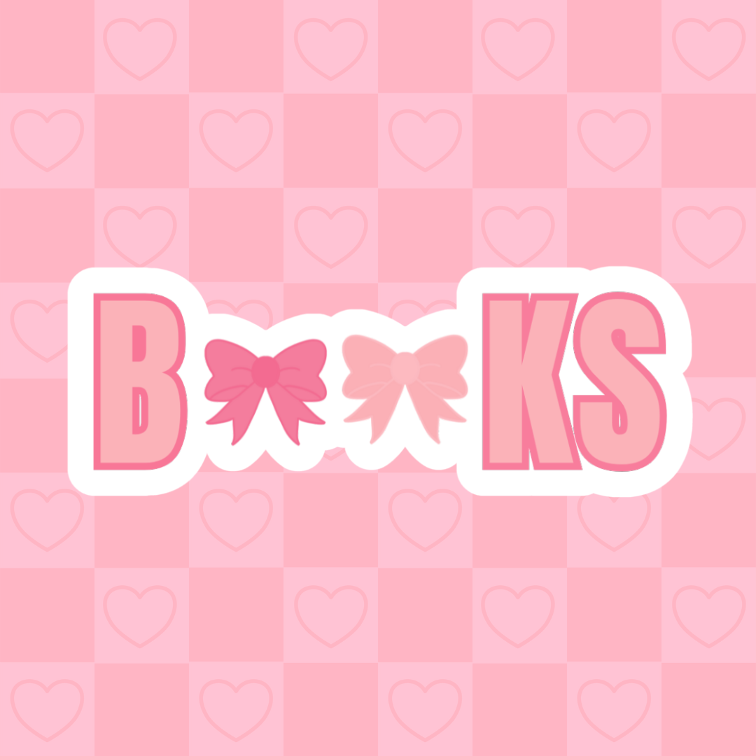 Books with bows stickers