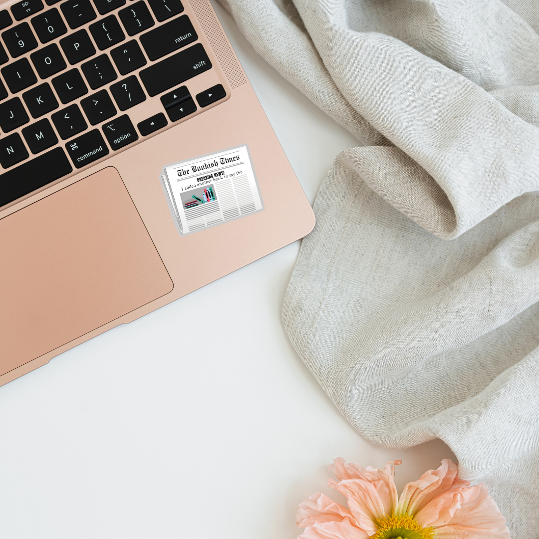 Bookish Times sticker