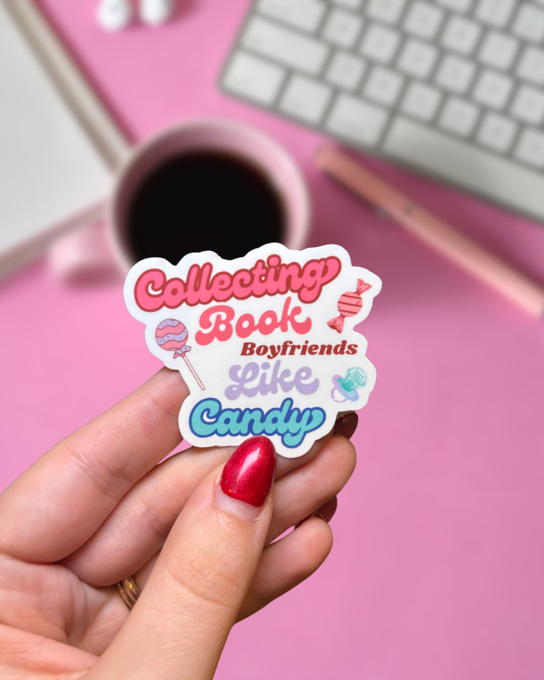 Collecting Book Boyfriends sticker