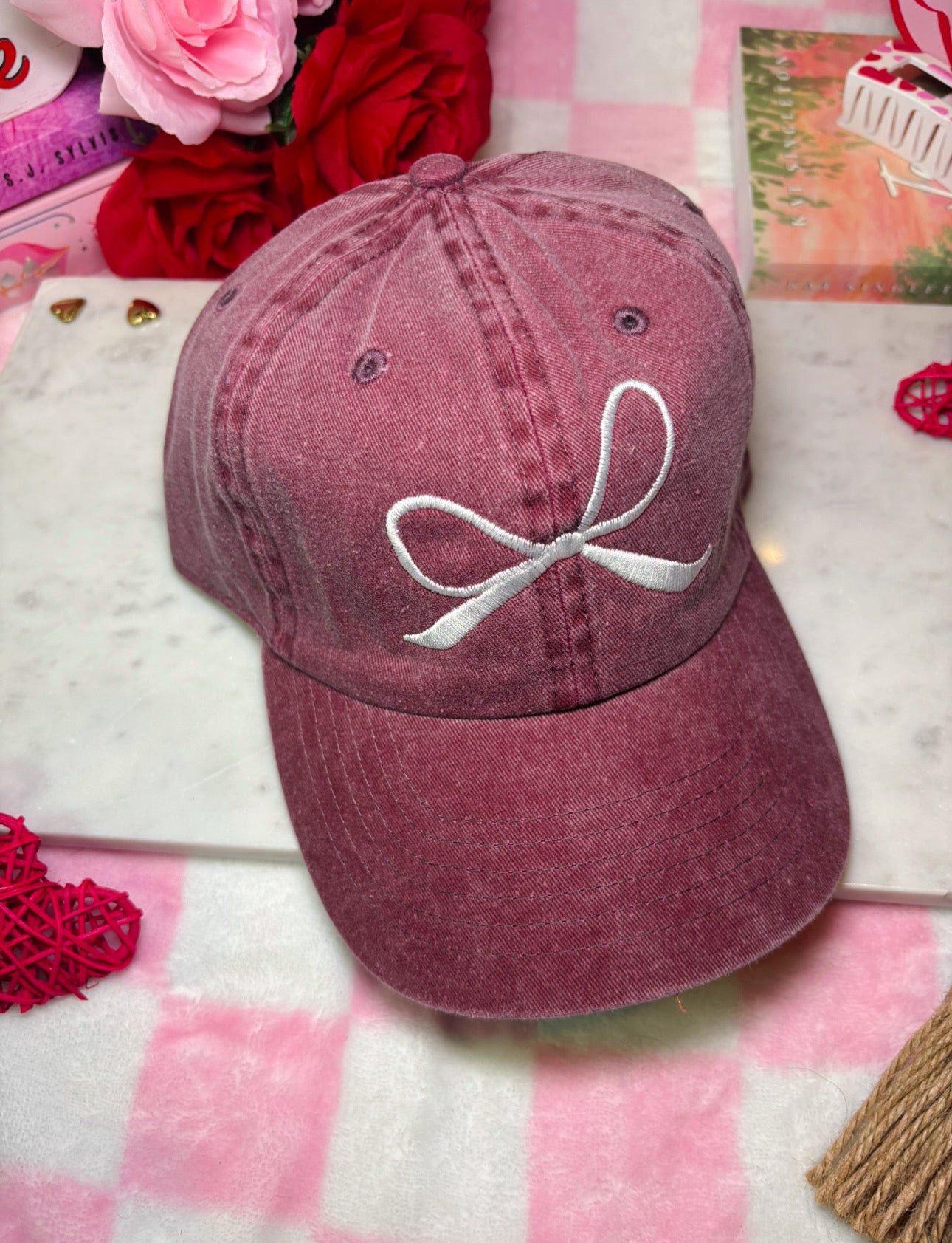 Bow Baseball Hat