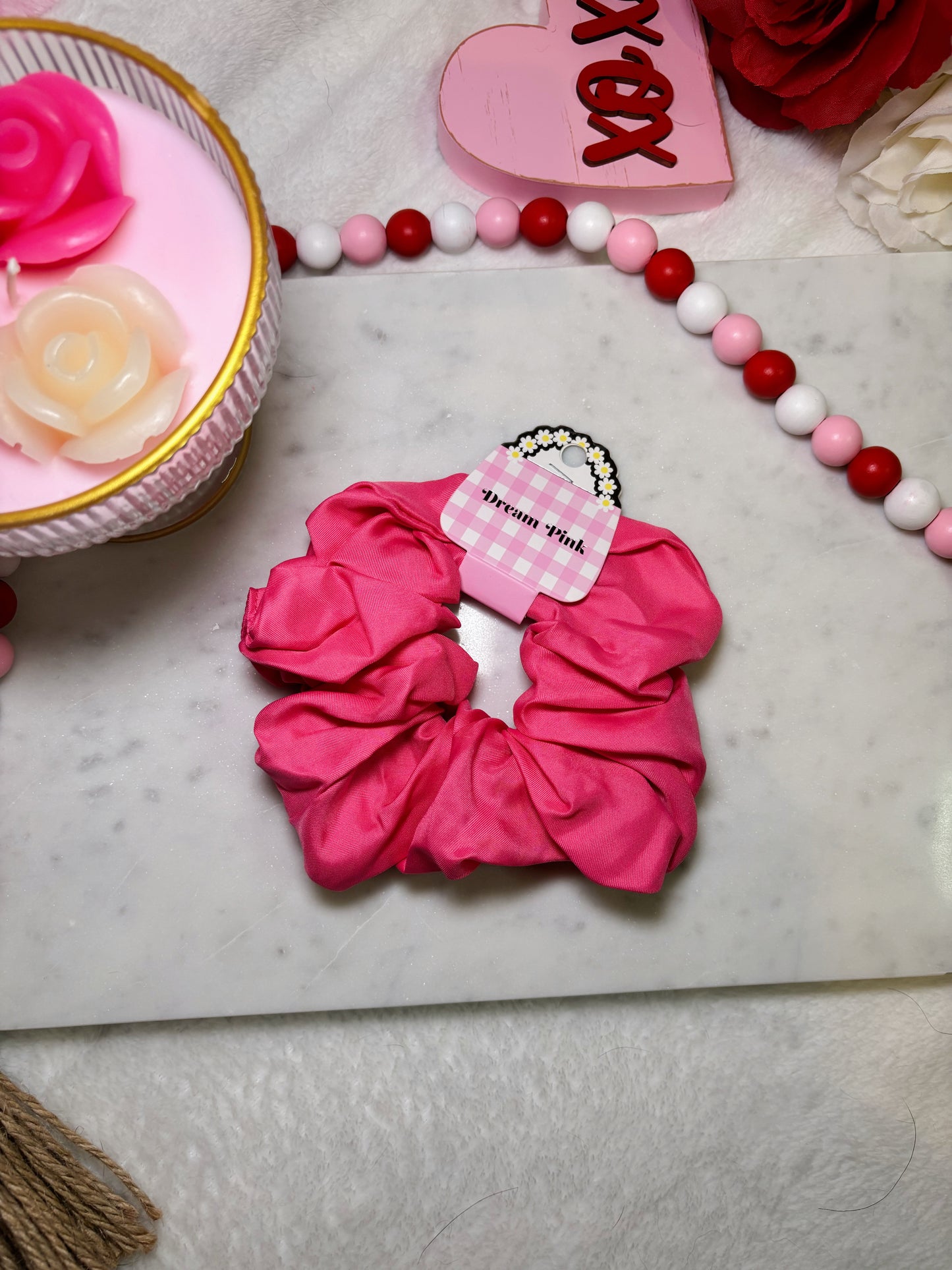 Pink Assorted Scrunchies