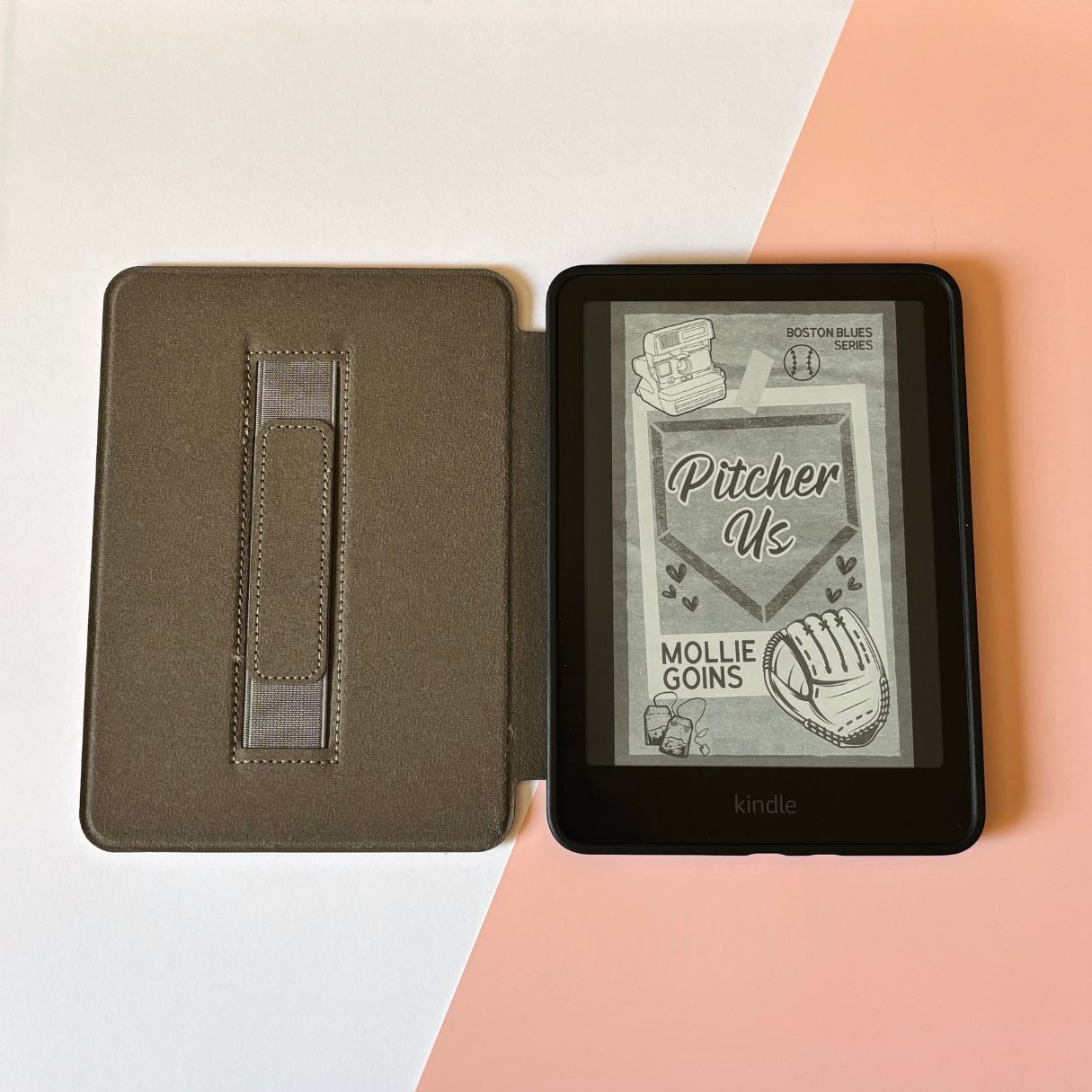 Sage & Stripes Kindle Case