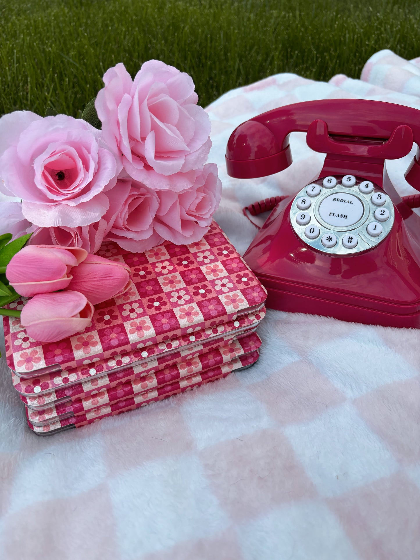 Pink Daisy Kindle Case